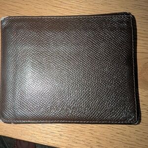 Bulgari Brown Leather Wallet